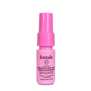 Foxtale Multivitamin Glow Toner & Makeup Setting Spray with Vitamin C & Niacinamide, Hydrating Toner for Glowing Skin, Alcohol-Free, For All Skin Types, 15 ml