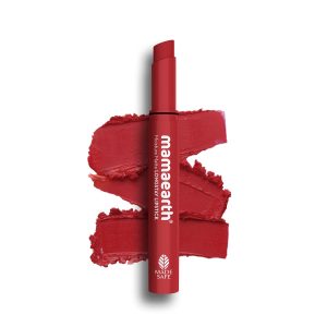 Mamaearth Moisture Matte Longstay Lipstick - Raspberry Scarlet, 2 gm