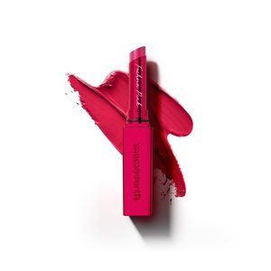 Mamaearth Luxe Matte Long Stay Lipstick with Passion Fruit Oil & Vitamin E -2g | Fuchsia Pink 16 Hour Long Stay | High Impact Color | Made Safe Certified
