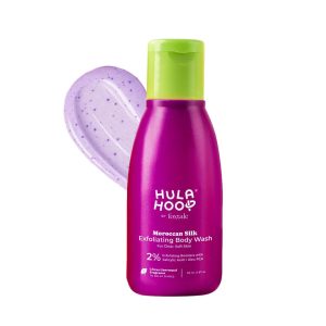 Hula Hoop 2% Salicylic Acid Exfoliating Body Wash for Body Acne, 50ml