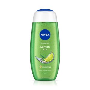 NIVEA Lemon and oil 125 ml Body Wash| Shower Gel with Scent of Lemon and Care Oil | Pure Glycerin for Instant Soft & Summer Fresh Skin|Microplastic Free |Clean, Healthy & Moisturized Skin