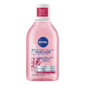 NIVEA Micellar Cleansing Water, Skin Breathe Rose Micellair, 400ml