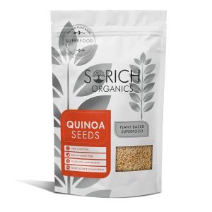 Sorich Organics Raw Quinoa Seeds for Eating 200gm Gluten Free Breakfast | High Protein and Fibre | Healthy Cereal for Breakfast | Ideal for Pilafs, Soups & Salads | High Protein & Fiber | Diet Food