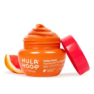 Hula Hoop De-Tan Body Scrub For Tan Removal & Skin Brightening, 75g