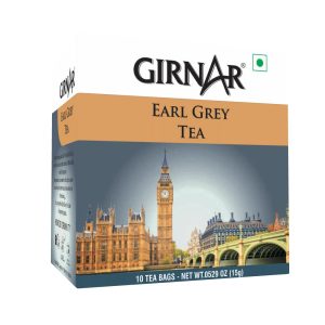Girnar Earl Grey Black Tea (10 Tea Bags)