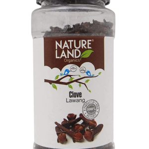 Natureland Organics Clove / Laung 75 gm - Organic Healthy Spices
