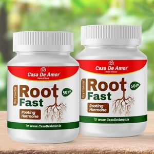 Casa De Amor Root Fast Rooting Hormone, Promotes Rooting, Grow New Plants From Cuttings (100 Gm, White), Powder