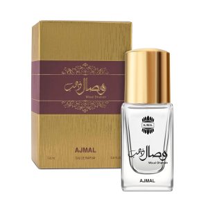Ajmal Wisal Dhahab Long Lasting Perfume For Men & Women | Travel Size Luxury Eau De Parfum - 14 ml | Long Lasting Premium Fruity & Floral Unisex Fragrance with Grapefruit, Patchouli, Musk