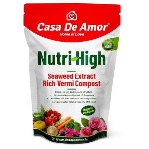 Casa De Amor Nutri-High Seaweed Extract Rich Vermi Compost (5 Kg)