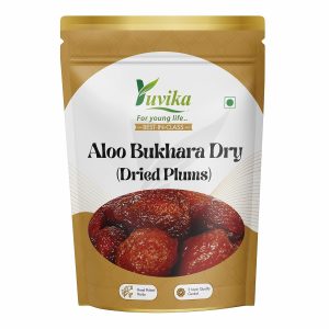 YUVIKA Aloo Bukhara Dry - Subgenus Prunus - Dried Plum 100 Grams