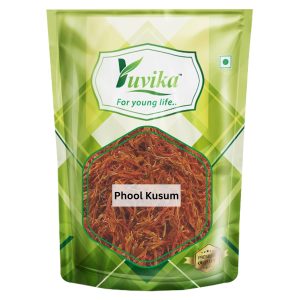 YUVIKA Kusum Flower - Phool Kusum - Carthamus Tinctorius Linn - Schleichera oleosa - Safflower (100 Grams)