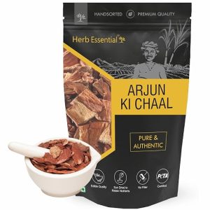 Herb Essential Arjun ki Chaal 200g, Terminalia Arjuna Bark, Sun Dried