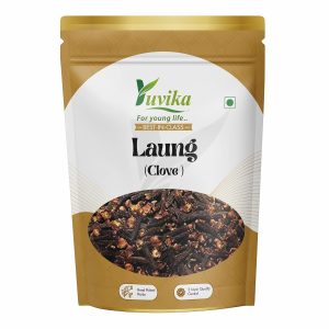 YUVIKA Laung ? Syzygium Aromaticum ? Clove 100 Grams | Whole Dried Cloves | Aromatic Spice for Cooking, Tea & Traditional Preparations