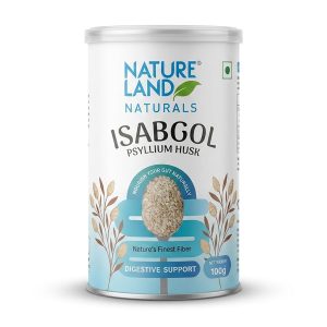 Natureland Naturals Psyllium Husk (Isabgol) 100 Gram