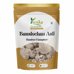 Yuvika Banslochan Asli | Tabasheer | Bambusa Arundinacea | Bamboo Silica | Ayurvedic Herbal Ingredient | 100 Grams