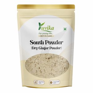YUVIKA Sonth Powder ? Sounth Powder ? Dry Ginger ? Zingiber officinale ? 400 Grams | Warm & Aromatic Spice for Cooking, Chai & Sweets