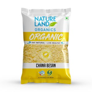 Natureland Organics Chana Besan 500 Gm
