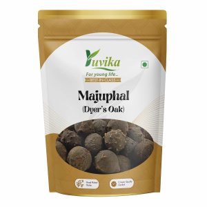 Yuvika Majuphal - Manjakani - Quercus Infectoria Oliv - Dyer's Oak - Gall Nuts 50 Grams