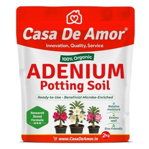 Casa De Amor Organic Adenium & Desert Rose Potting Soil, 2 KG