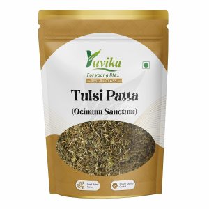 Yuvika Tulsi Patta - Ocimum tenuiflorum - Basil Leaves 100 Grams