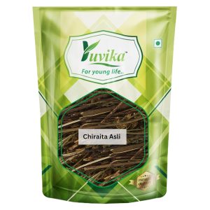 YUVIKA Chiraita Asli - Chiraita Nepali - Enicostemma Littorale - Swertia Chiraita - Bitter Stick - Indian Gentian 100 Grams