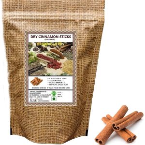 ORGANIC HERBS DRY CINNAMON STICK (DALCHINI) 200 GM